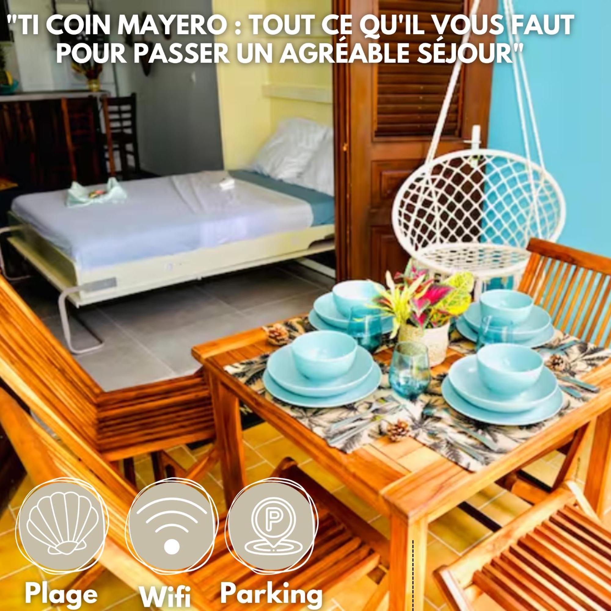 Ti Coin Mayero: Parking Free + Plage De Saint Anne Sainte-Anne Zewnętrze zdjęcie